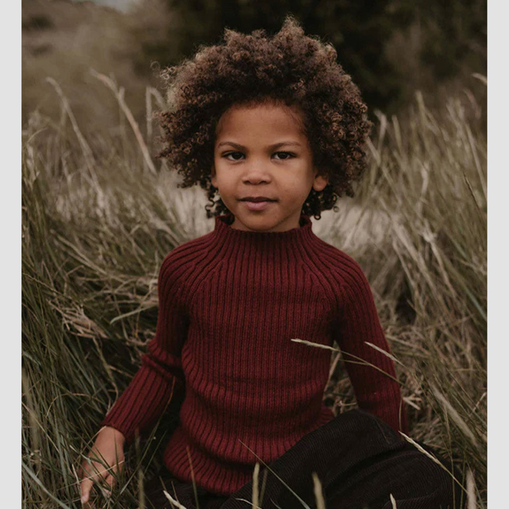 The Alpaca Top - Winterberry