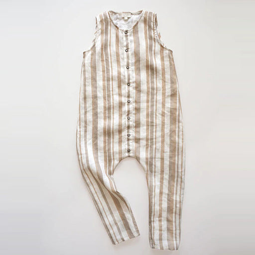 The Baby Forest Playsuit - Desert Stripe