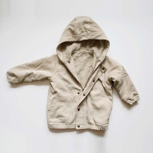 The Corduroy Coat - Oatmeal