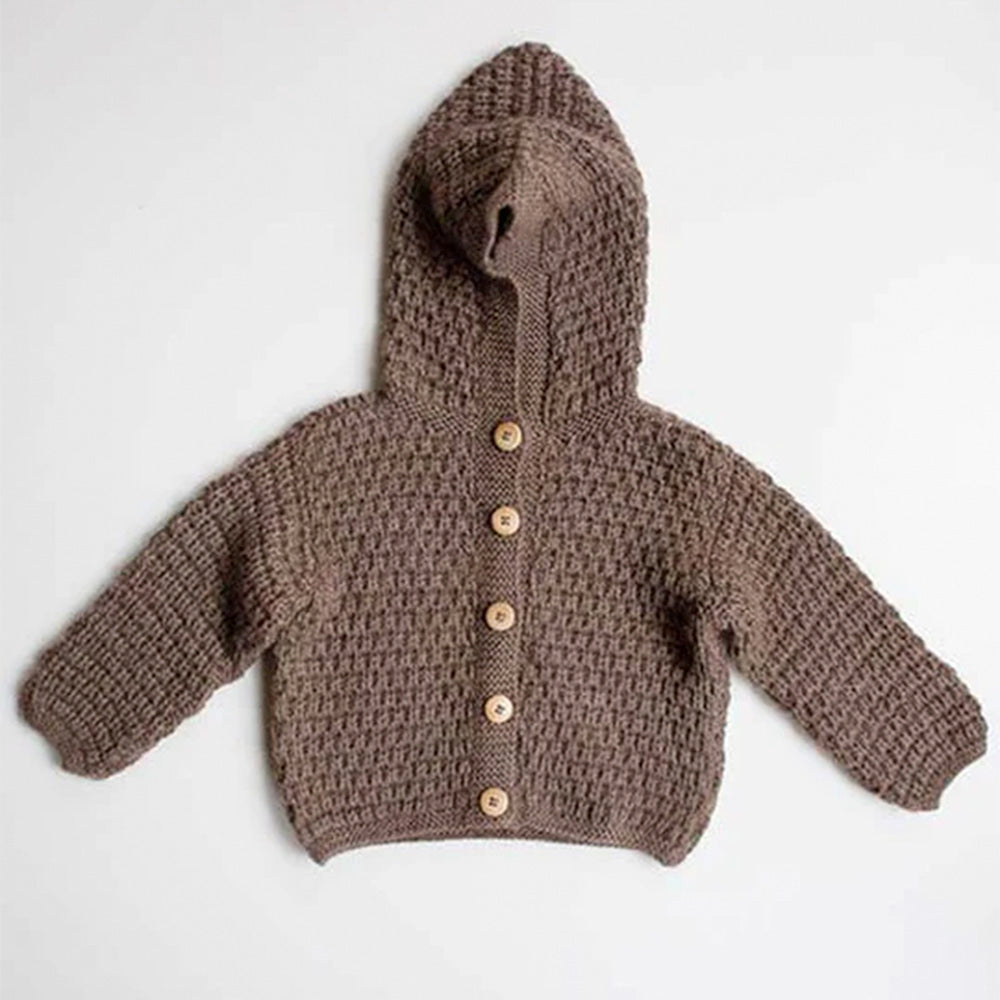 The Alpaca Hoodie - Cocoa