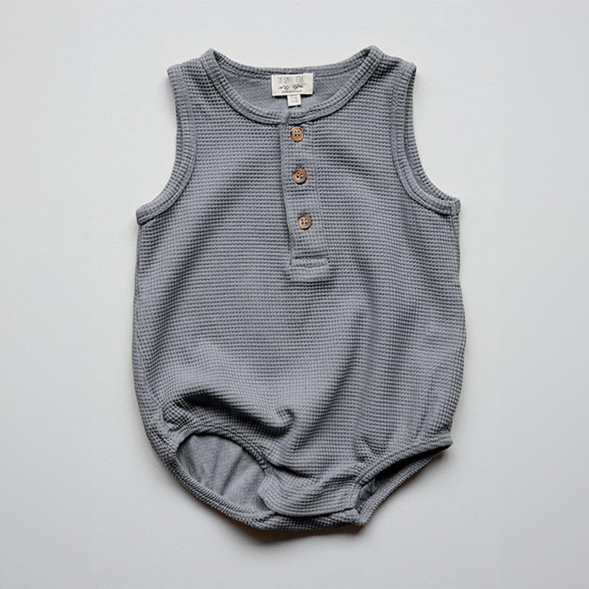 The Seeker Romper - Lead Gray